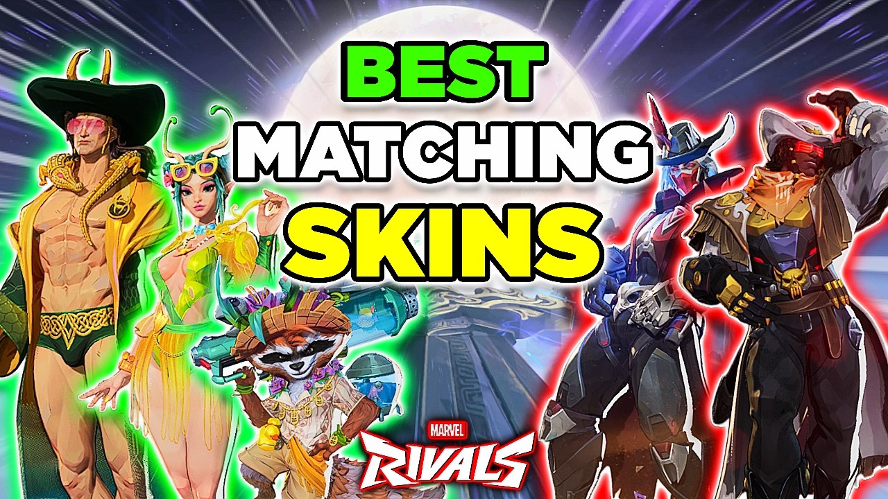 The BEST matching skins in Marvel Rivals season 8.5 background