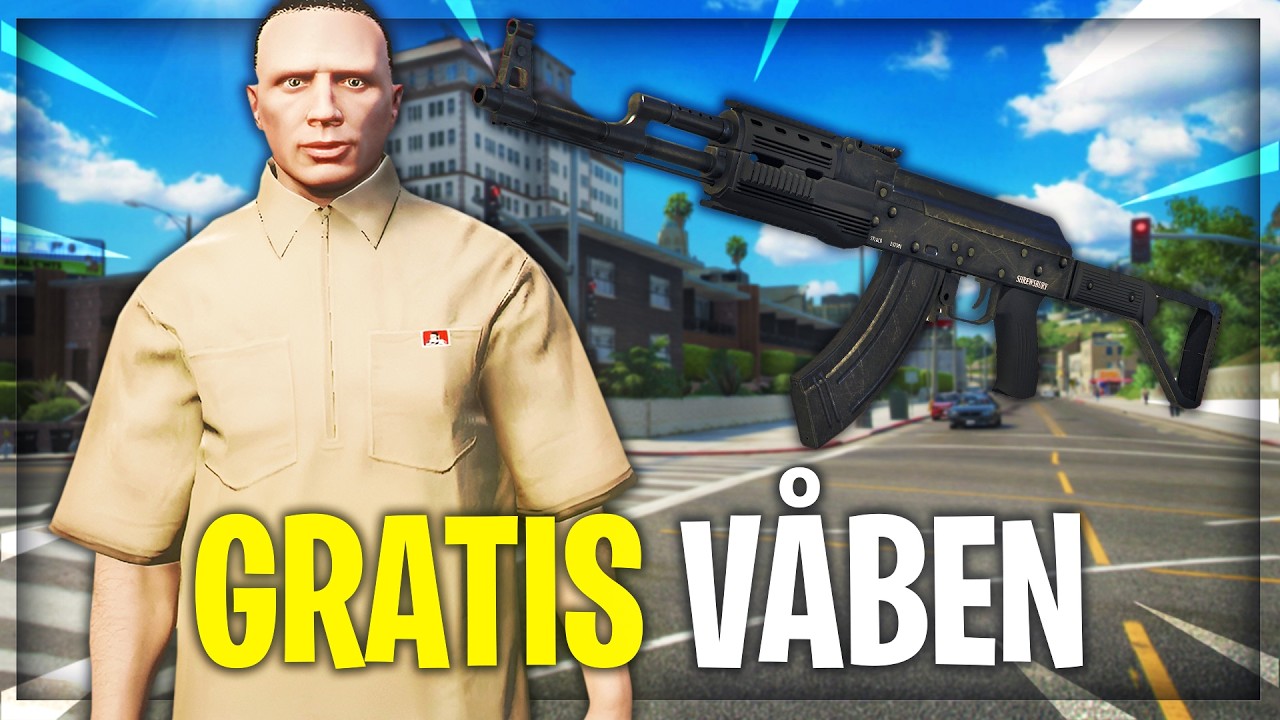 En GRATIS Våbenhandel?? - DANSK GTA 5 RP FIVEM background