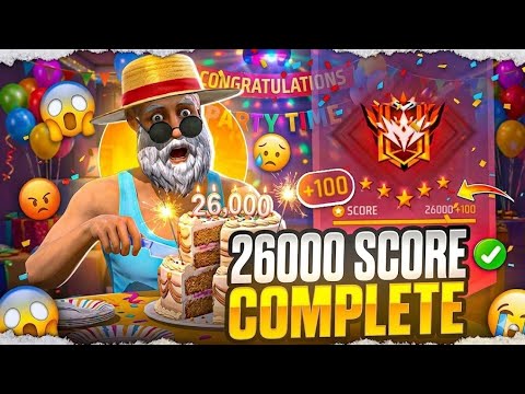Finally 26000 Score Complete ЁЯЩМ | Solo Br Rank Grandmaster Push Tips And Tricks ЁЯШН | #garenafreefire background