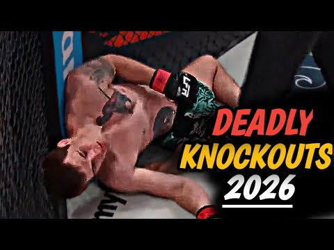 Deadly MMA Knockouts Of 2026 background