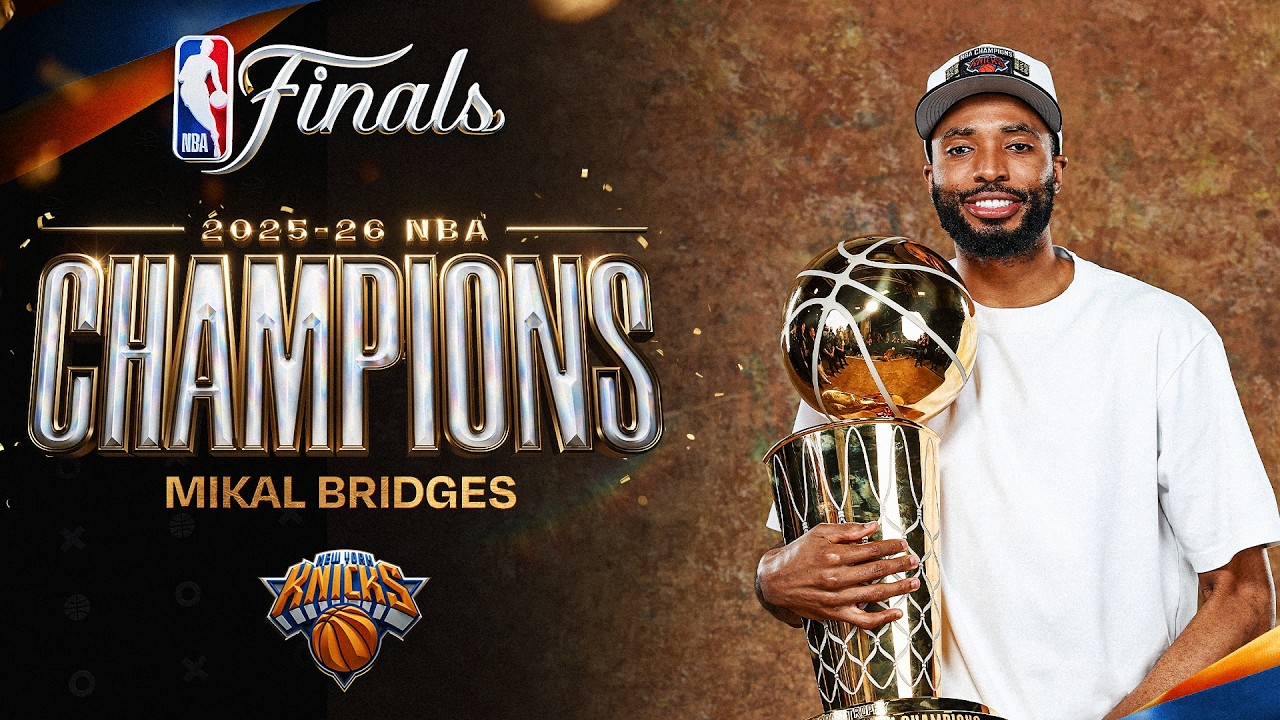 Mikal Bridges Top Plays of the Knicks Championship Run đđœđ„ background