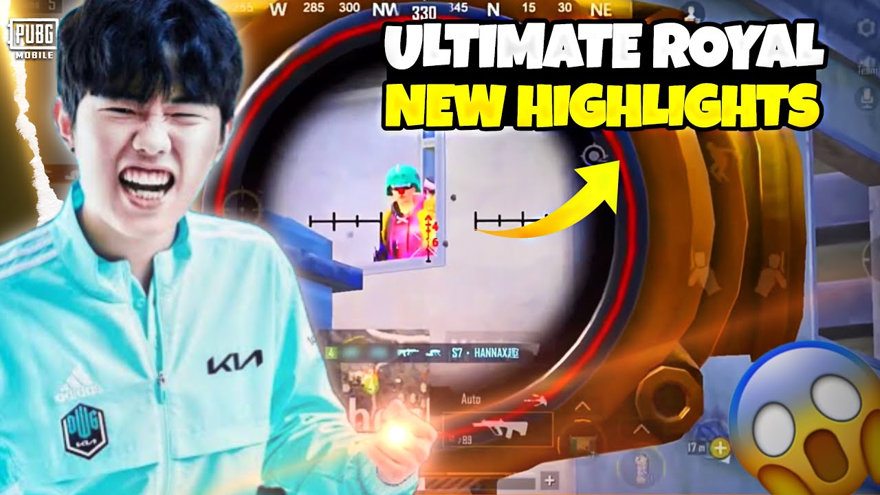 PUBG MOBILE SOUTH KOREA😱FN-OSAL🚨Ultimate Royal New Gameplay’s Highlights|EP08) background