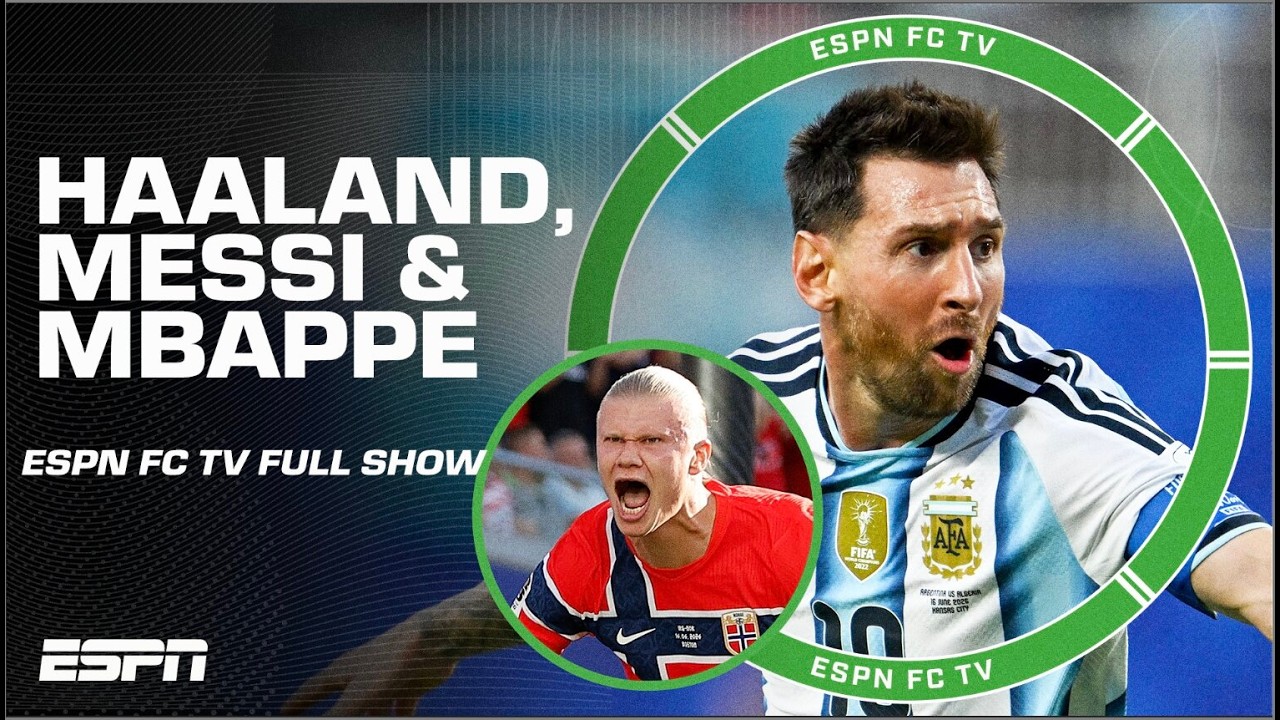 Lionel Messi, Erling Haaland and Kylian Mbappe DID NOT DISAPPOINT | ESPN FC background