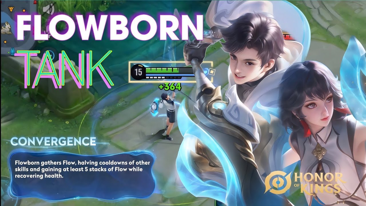 FLOWBORN | HERO TUTORIAL | HONOR OF KINGS background