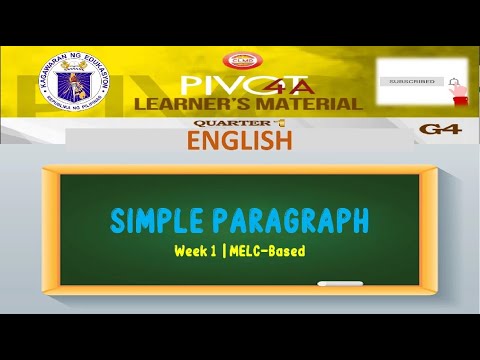 GRADE 4 | ENGLISH | QUARTER 1