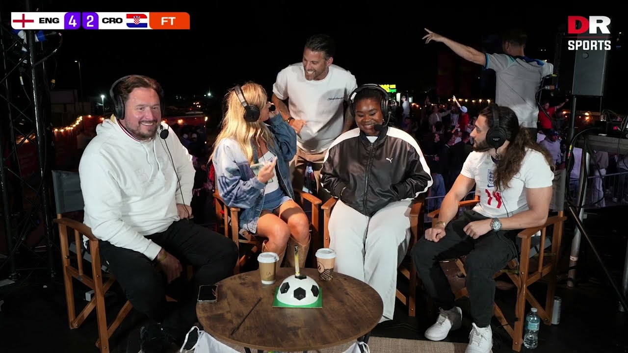 SCENES! ENGLAND THRILLER! TUCHEL WIN FIRST GAME! | ENGLAND 4-2 CROATIA background