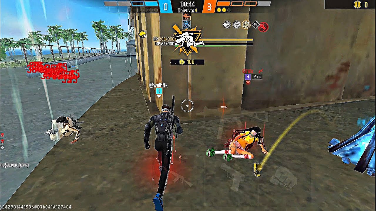 No Recoil Sensi ☠️ iPhone 13 | Free Fire Highlights background