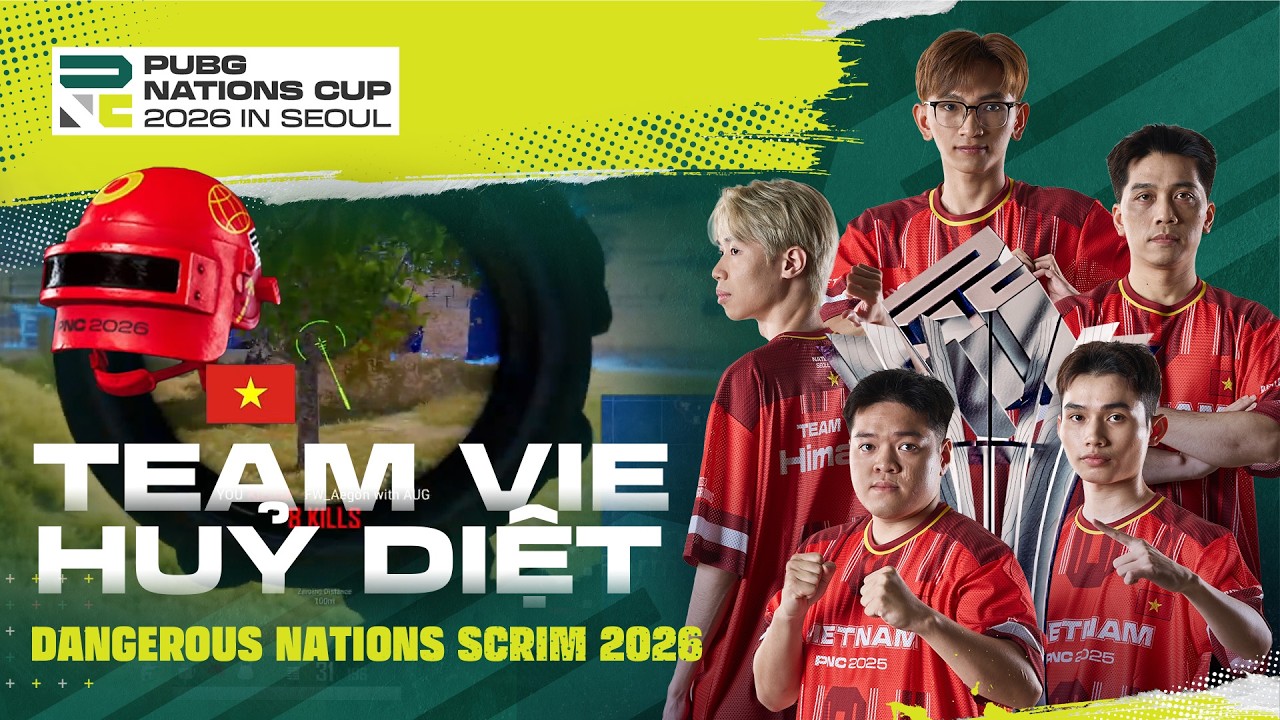 🏆 2 TRẬN ĐẤU HỦY DIỆT CỦA TEAM VIE TẠI DANGEROUS NATIONS SCRIM 2026