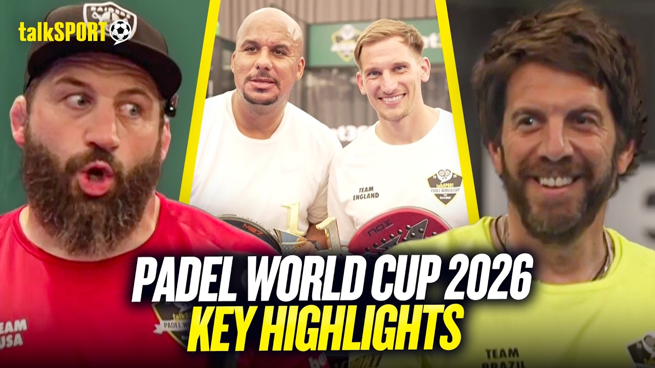 talkSPORT Padel World Cup 2026 | KEY HIGHLIGHTS background