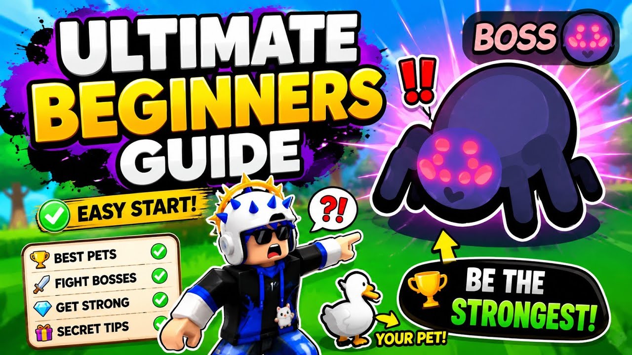 The Ultimate beginners guide for you || Roblox Battle pet background