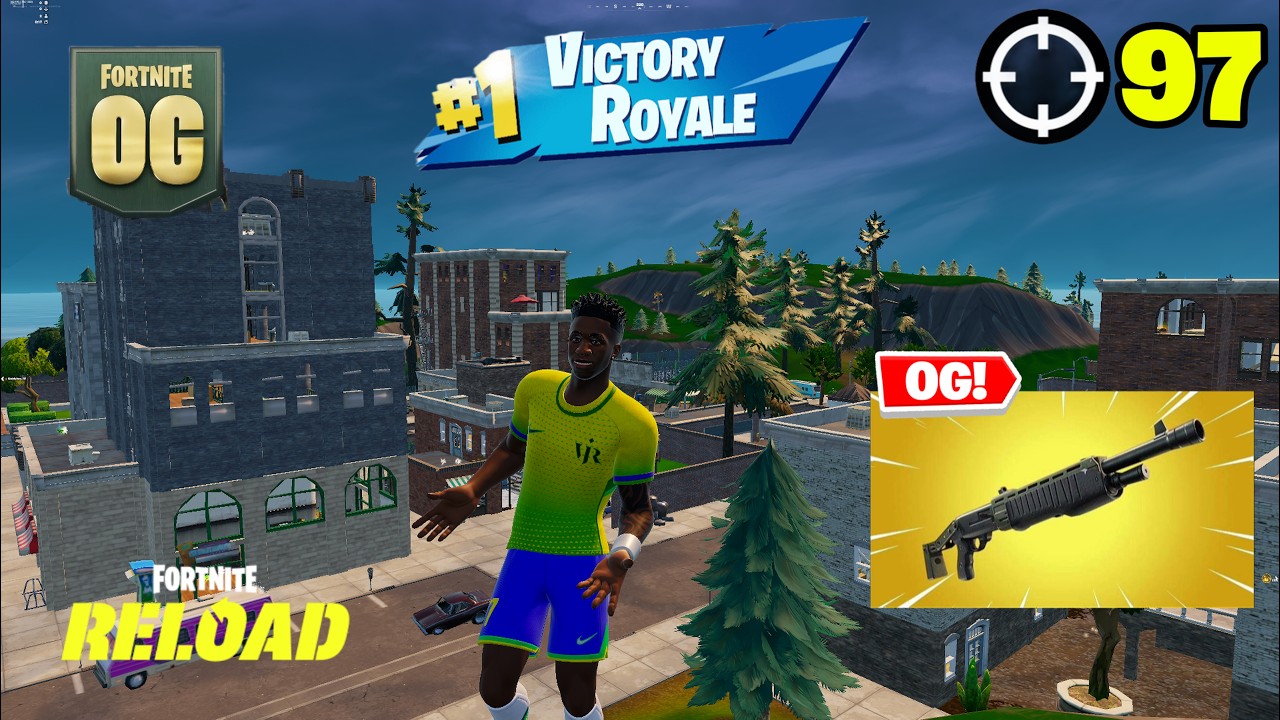 97 Elimination Solo "RELOAD” Gameplay Wins (Fortnite Chapter 7 PS5 Controller) background