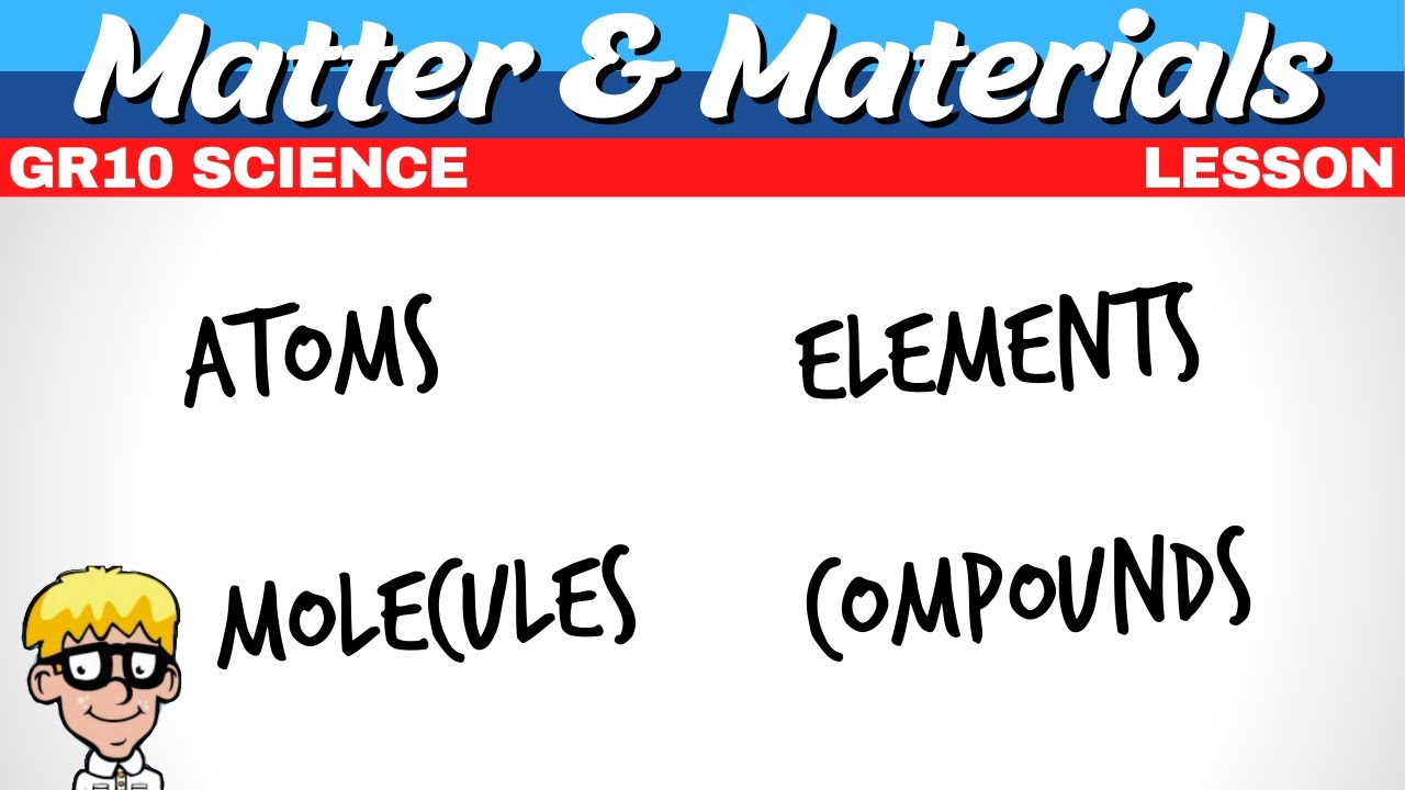 Matter and materials playlist gr 10