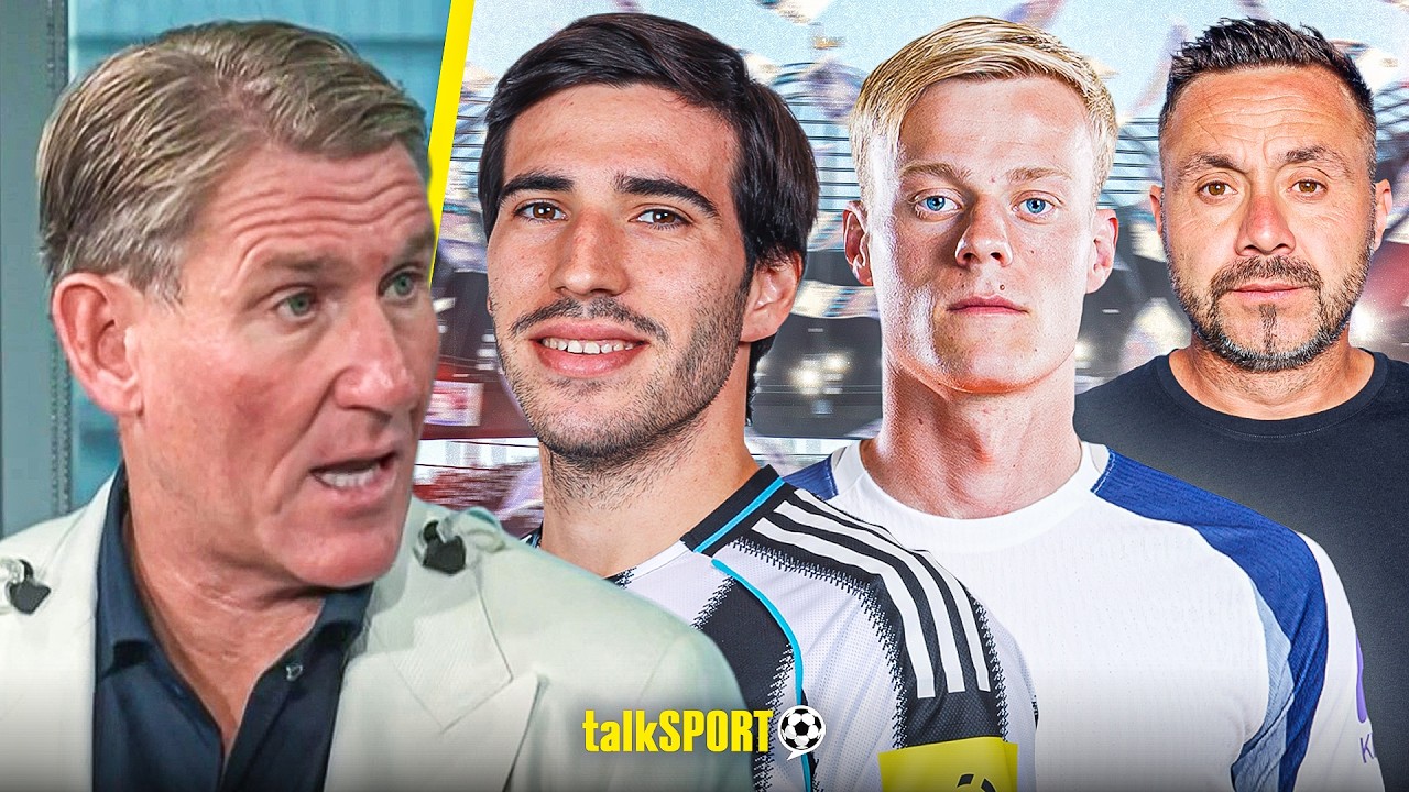 "HE WON'T GO THERE!" Simon Jordan REACTS to Spurs' INTEREST in Sandro Tonali amid HUGE Summer Window