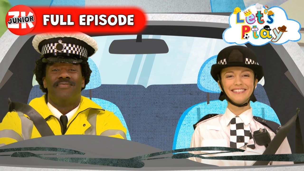 Let's Play: Police Officers | FULL EPISODE | ZeeKay Junior background