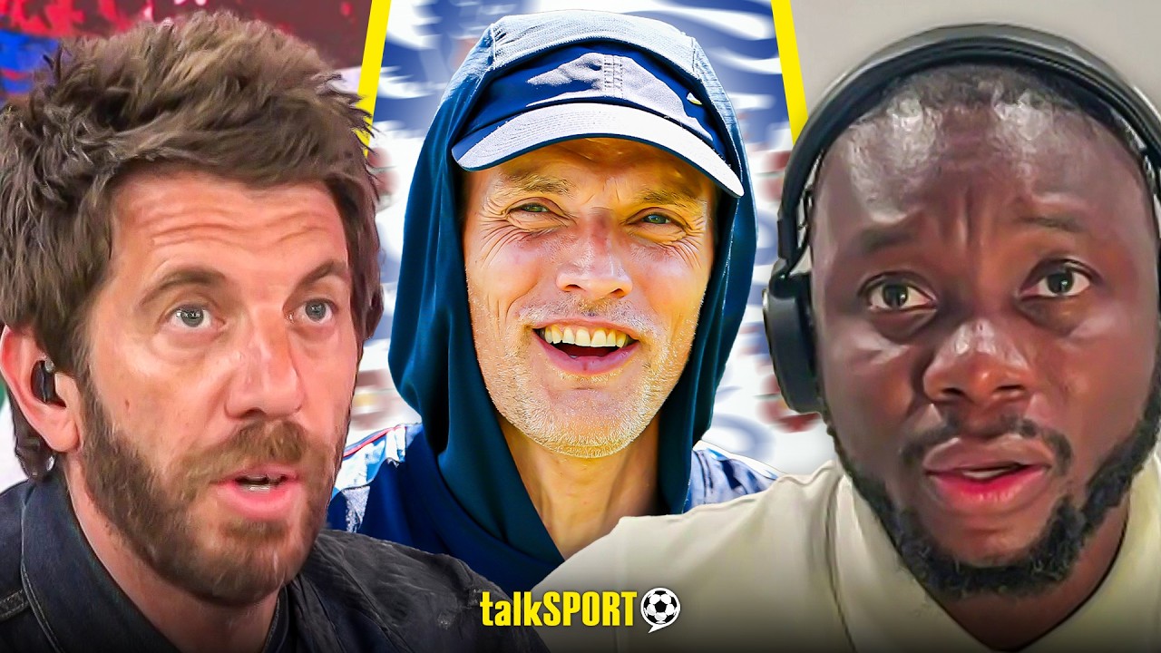 "BAD EXAMPLE!" Andy Goldstein & Joel Beya CLASH over whether England NEED to play well tonight! background