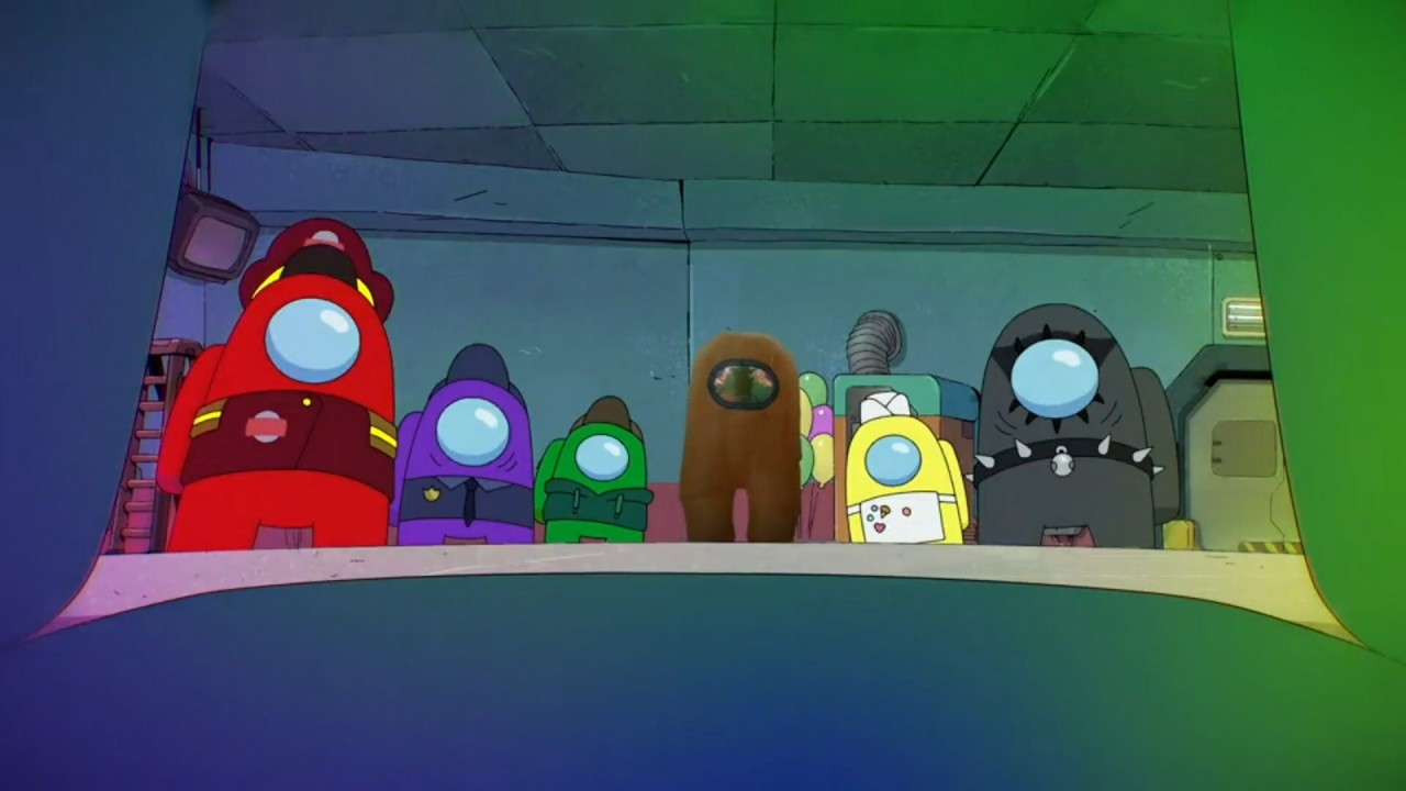 Among Us Show but the Imposter Killed the Context background
