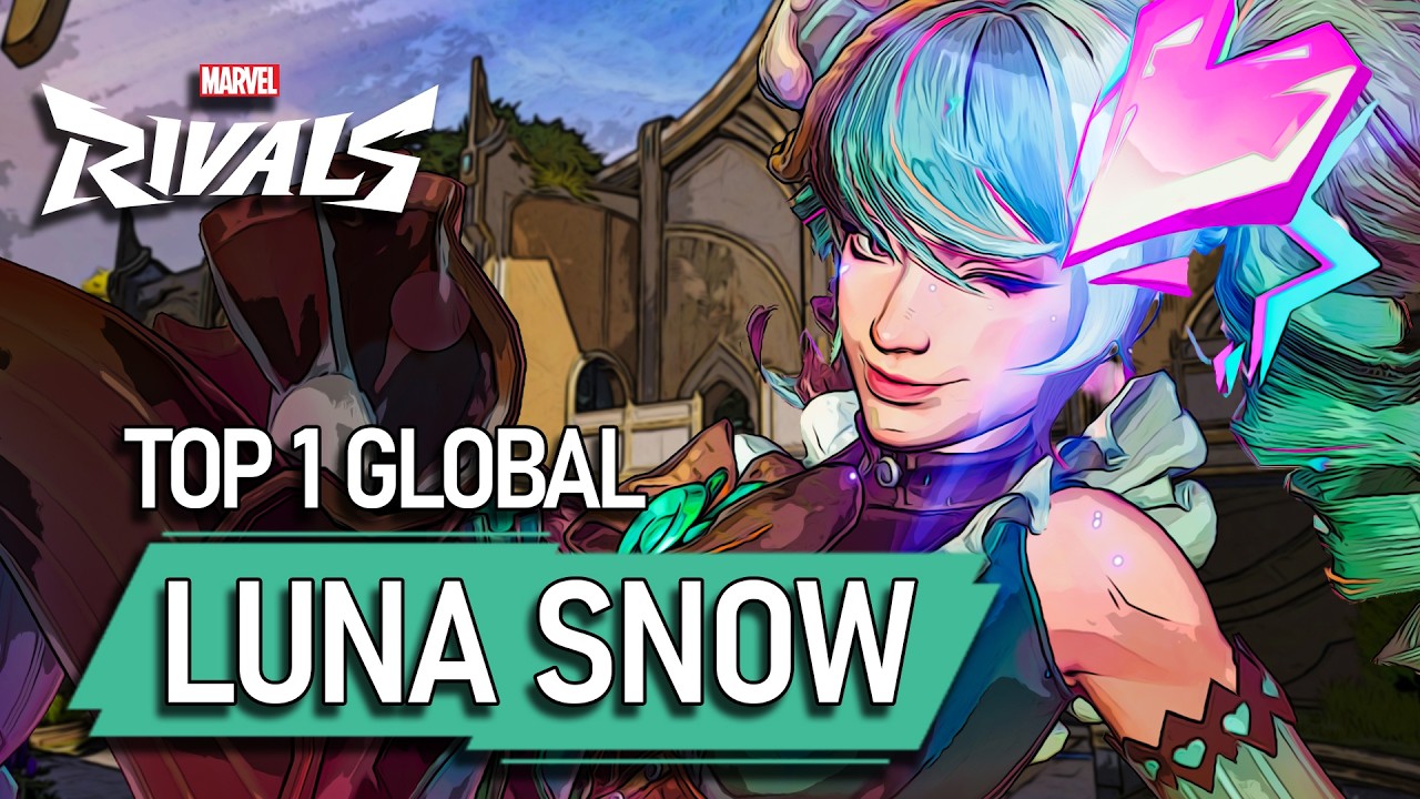 TOP #1 GLOBAL LUNA SNOW ! 復活美 - MARVEL RIVALS PRO
