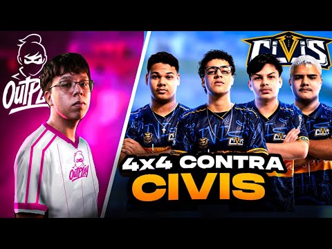 JOGAMOS CONTRA A CIVIS 🥷🏽🐷 HIGHLIGHTS 4X4 FREE FIRE A54 background