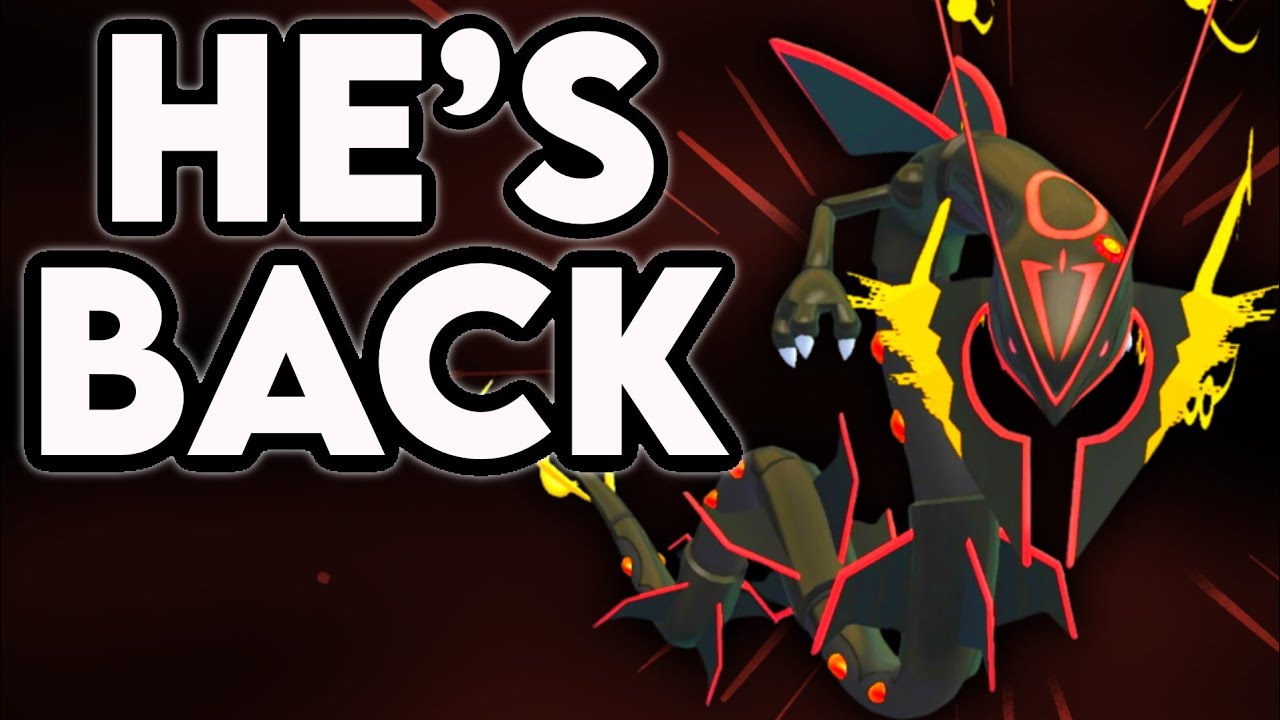 *BUFFED* Mega Rayquaza is ABSURD in the Mega Master League! | Pokémon GO Battle League background