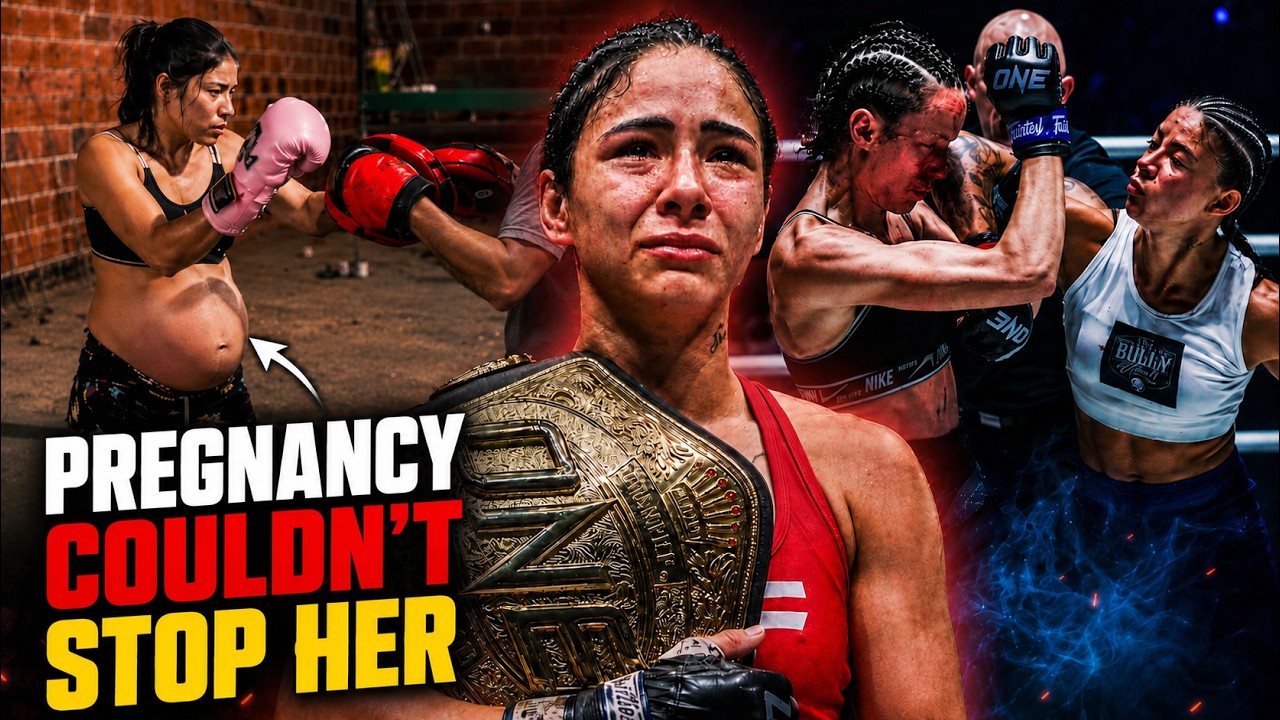 She Trained While Pregnant… Then Destroyed EVERYBODY 👑🤰 | Allycia Hellen Rodrigues background