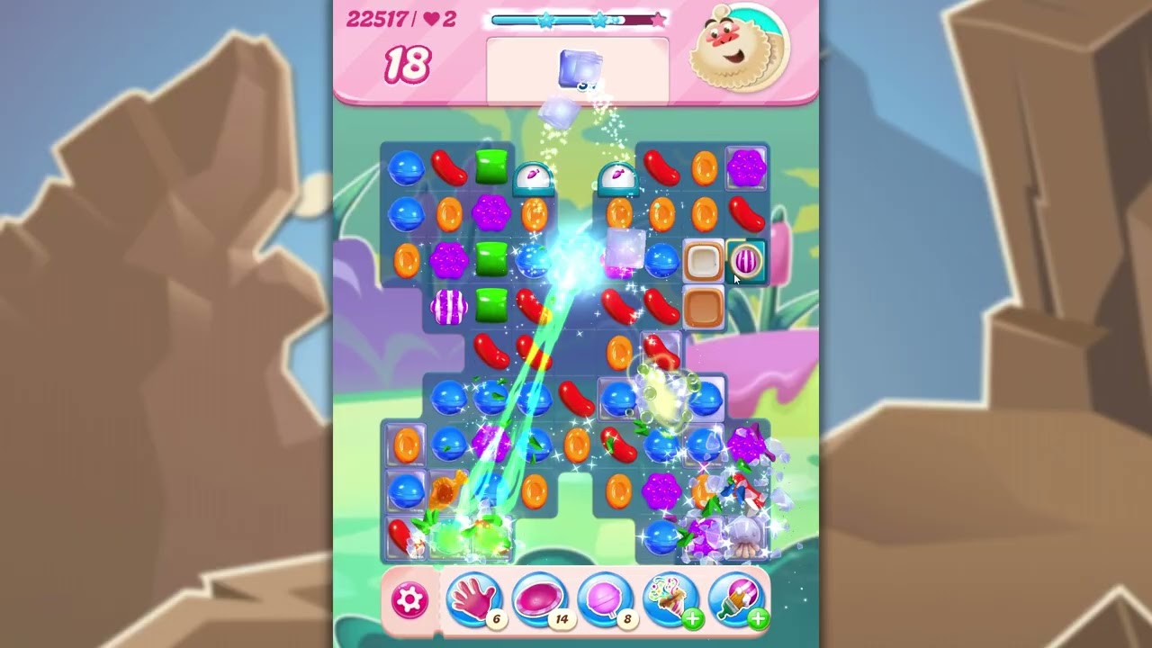 Candy Crush Saga Level 22517 background