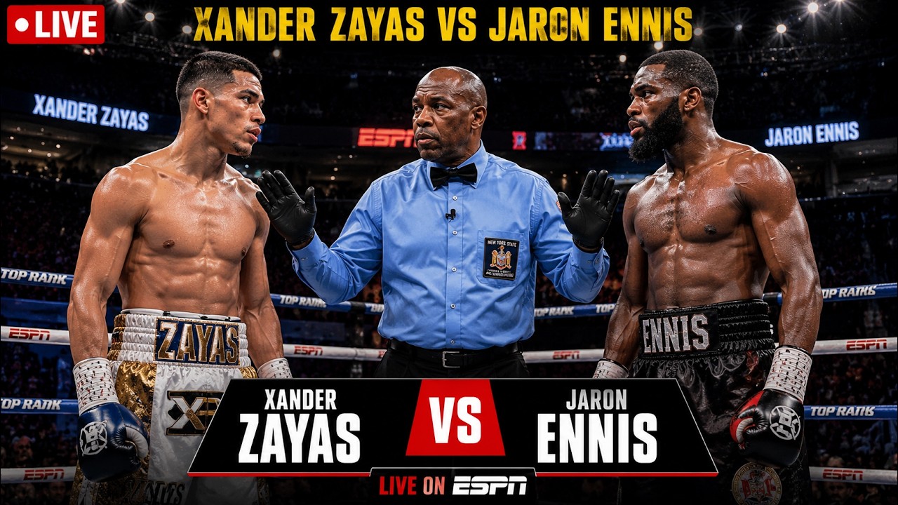 Xander Zayas vs Jaron Ennis FULL FIGHT – Full Fight Breakdown, Highlights, Knockouts & Analysis! background