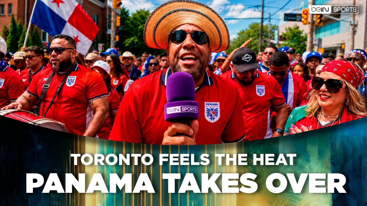 Panama Fans Take Over Toronto Ahead of Ghana Clash in the World Cup | beIN SPORTS background