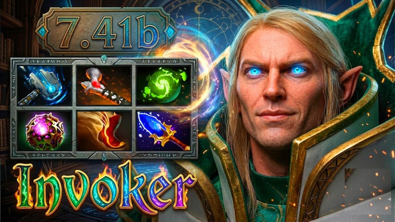 Invoker - 31 Kills Were Absolutely INSANE | Dota 2 Gameplay | Full Matches background