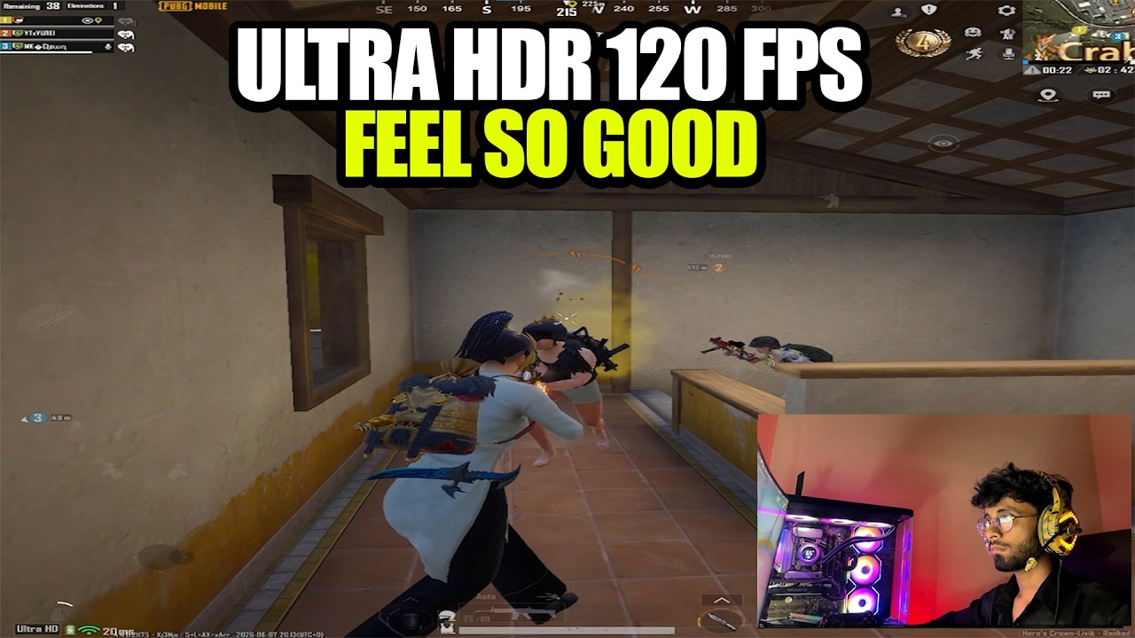 PUBG MOBILE PC 4.4 Update! ๐ฅ ULTRA HDR + 120 FPS Gameloop Emulator (2026) background