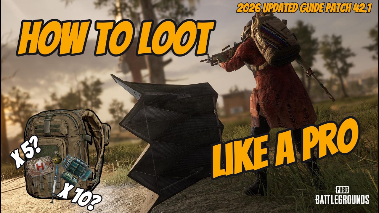 Ultimate Looting Guide in PUBG 2026 - PUBG Tips & Tricks