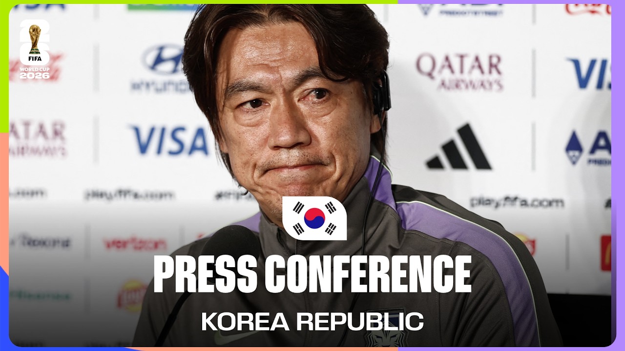 Korea Republic On Playing Mexico | Hong Myungbo & Hwang Inbeom Answer Questions background