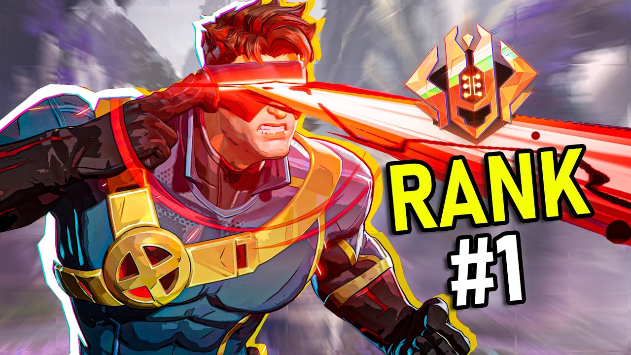 RANK 1 WORLD CYCLOPS - BuffḤelaPlz | MARVEL RIVALS POV GAMEPLAY background