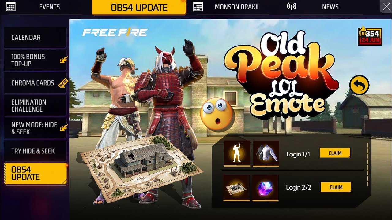লোল ইমোট🤩ওল্ড পিক আসছে কনফর্ম💥 Lol Emote Return 100% Confirm | Free Fire New Event Bangladesh Server