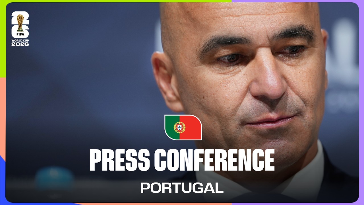 Portugal On Playing Congo DR | Coach Roberto Martinez Answers Questions From The Press