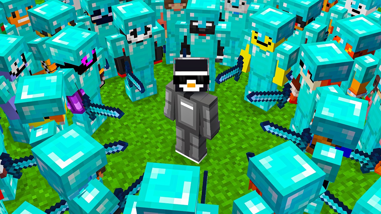 Joining a YouTuber Anarchy Server LATE... background
