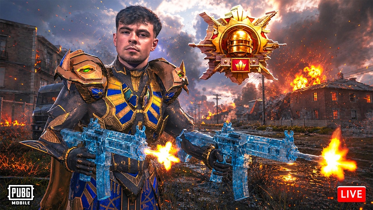 TOP 500 to CONQUEROR in PUBG MOBILE background