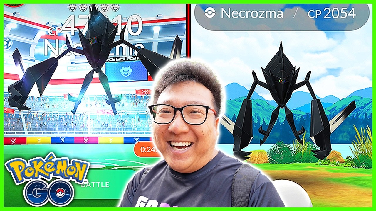 Necrozma Raid Hour in Malmö, Sweden - Pokemon GO background