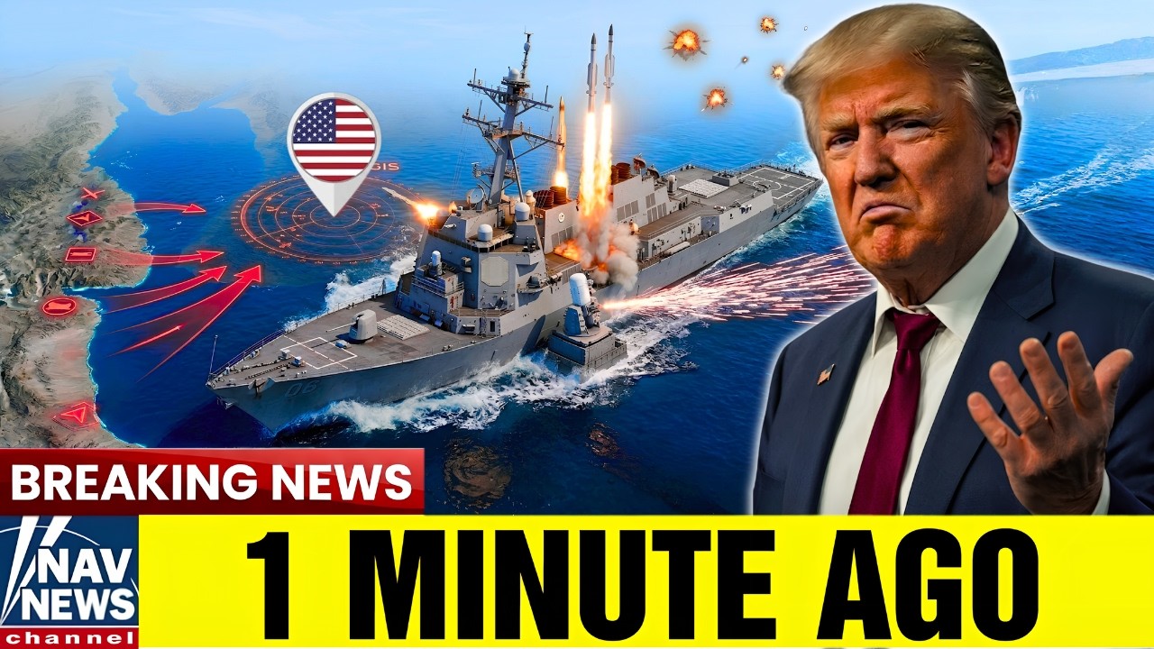 11:10 PM — Rebels fire 24 UAVs at US ship — 30 mins later base evaporates, shocking enemy