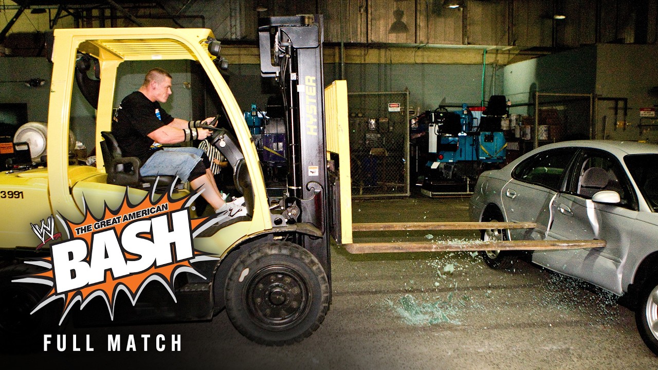 FULL MATCH: John Cena vs. JBL | New York City Parking Lot Brawl: Great American Bash 2008 background