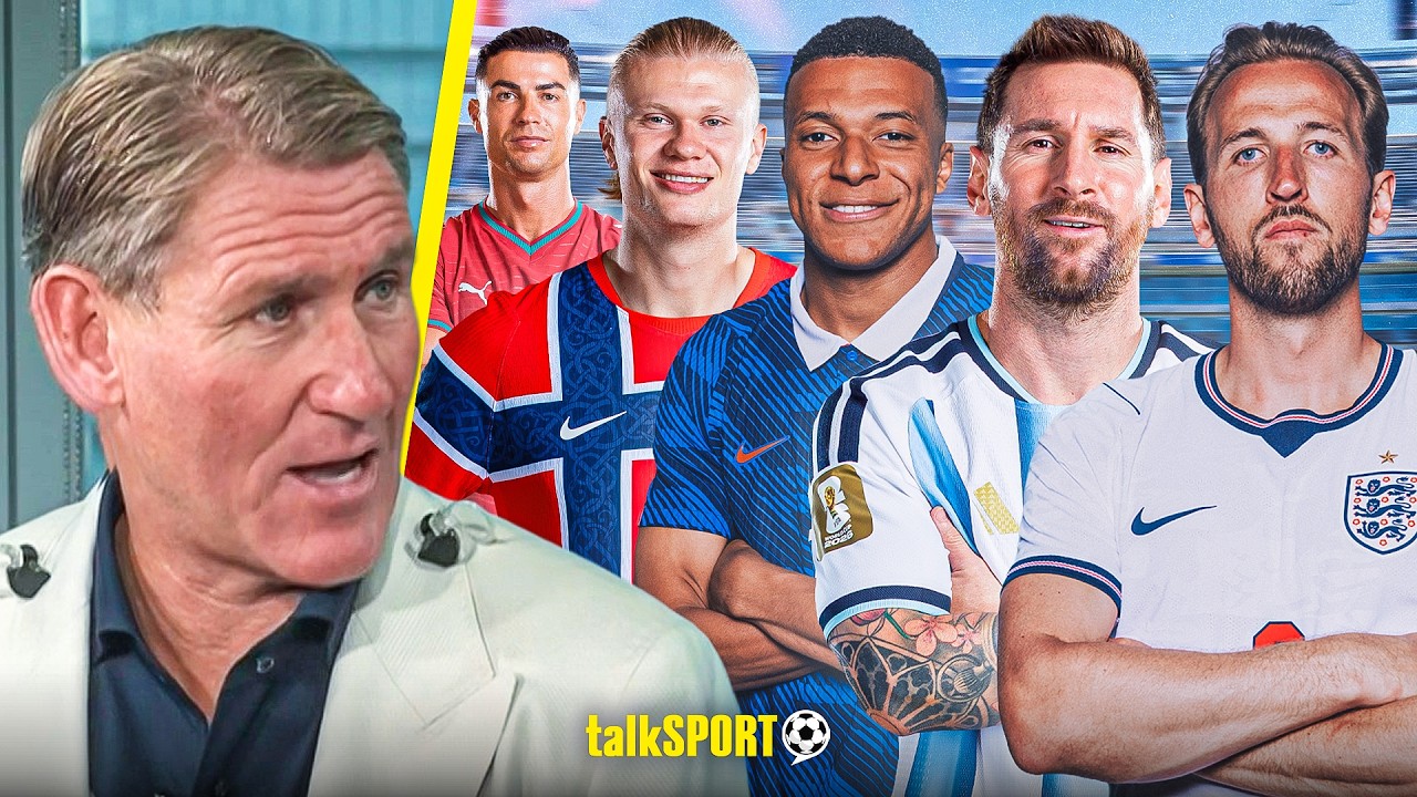 Simon Jordan PREDICTS who WINS the World Cup Golden Boot after Messi, Mbappé & Haaland SHINE! background