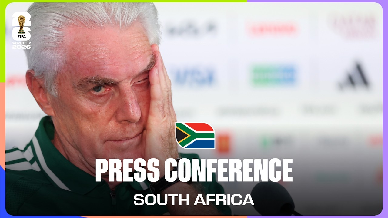 South Africa On Playing Czechia | South Africa's Hugo Broos Answers Questions From The Press