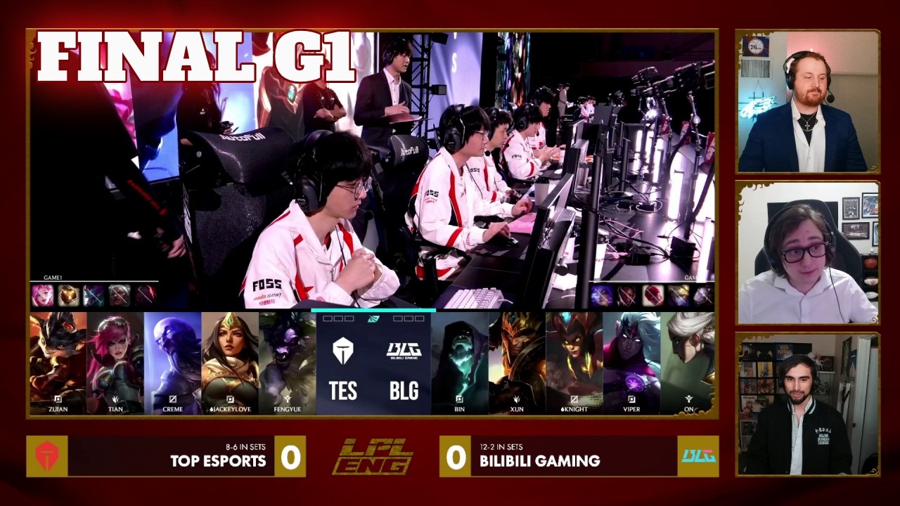 TES vs BLG - Game 1 | Grand Final S16 LPL Spring Playoffs 2026 | Top Esports vs Bilibili Gaming G1 background
