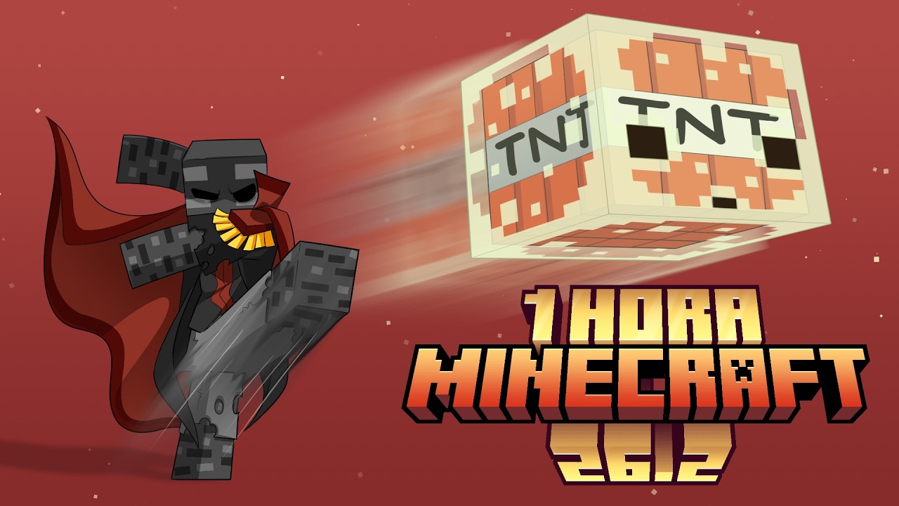 1 hora de gameplay de Minecraft 26.2 Chaos Cubed background