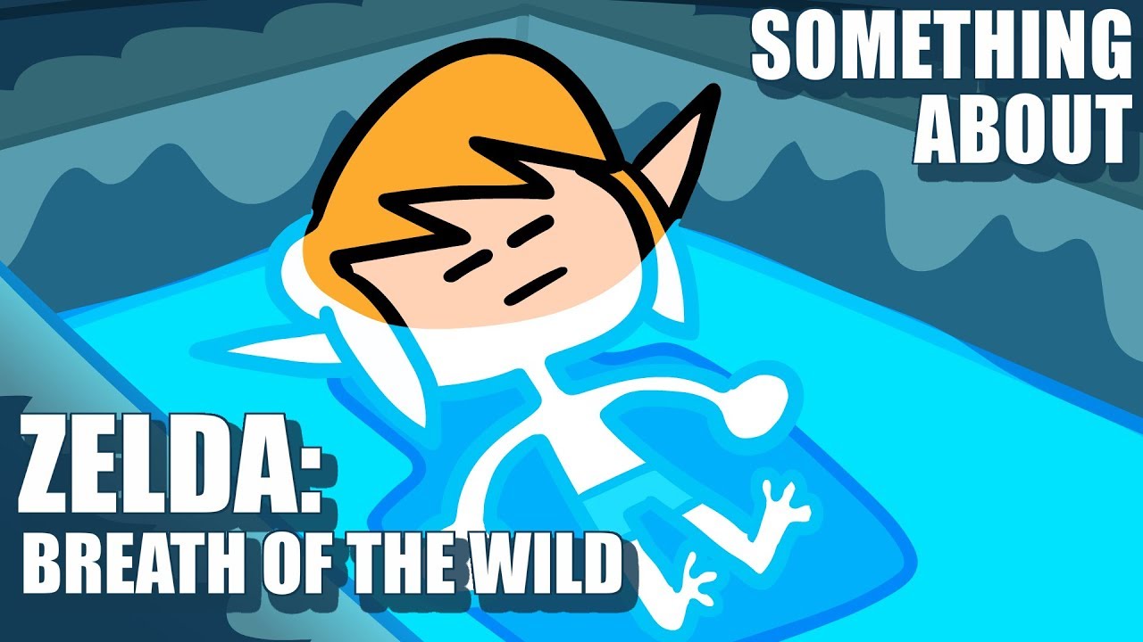 Something About Zelda Breath of the Wild ANIMATED SPEEDRUN ❤️❤️🖤 ANY% 04:11 (no amiibo) WR backdrop