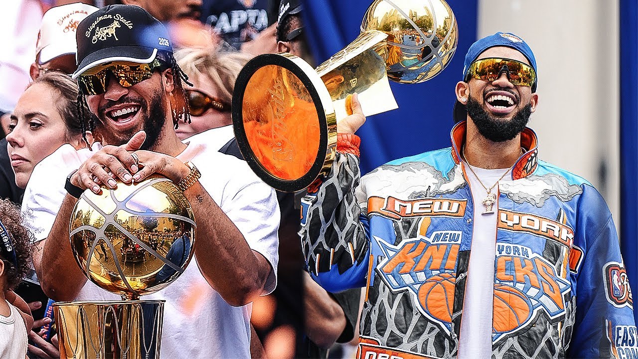 The FULL New York Knicks 2026 NBA Championship Parade & Ceremony! background