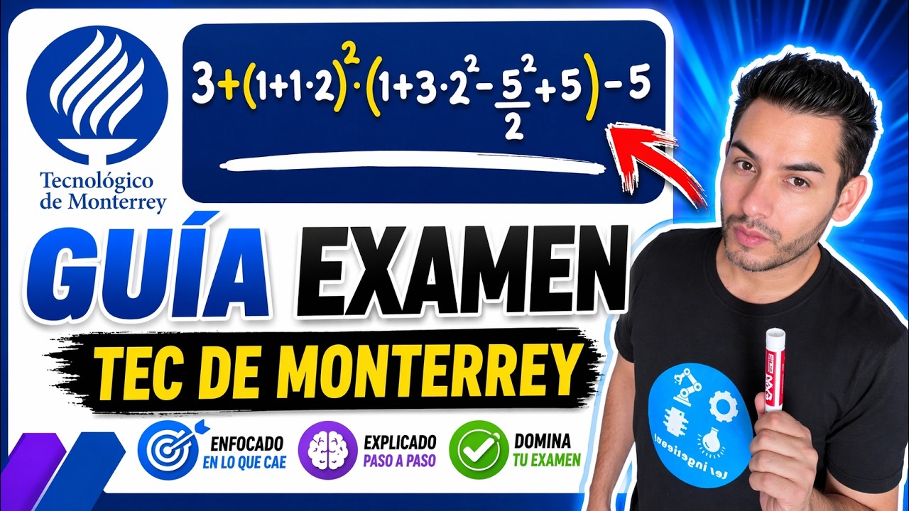 ✅GUÍA EXAMEN TEC DE MONTERREY (𝐂𝐨𝐧𝐬𝐢𝐠𝐮𝐞 𝐥𝐨𝐬 𝟏𝟓𝟎𝟎 𝐏𝐮𝐧𝐭𝐨𝐬😎🫵💯)