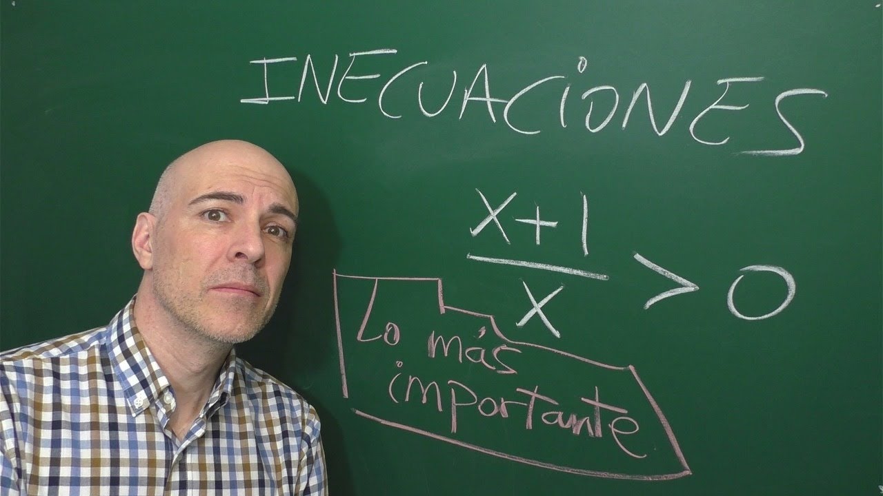 INECUACIONES O DESIGUALADES. Clases, desde cero.