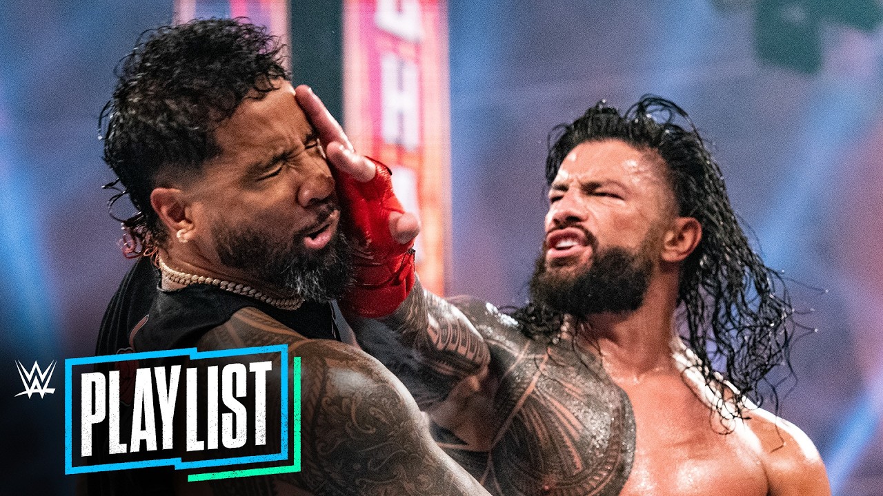 Final moments of the last 10 Night of Champions: WWE Playlist background