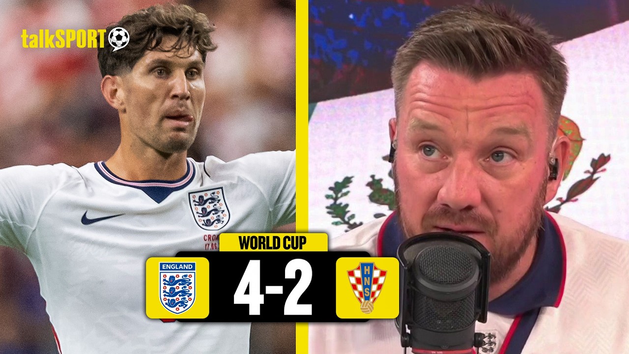 "WE FAILED AT THAT!" Jamie O'Hara BEMOANS England Defending Despite World Cup Win over Croatia!