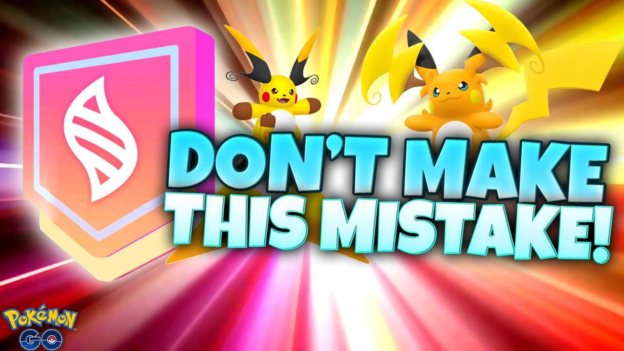 DON'T MAKE THIS HUGE MISTAKE IN POKÉMON GO!! What to Avoid in Upcoming Super Mega Raids! background